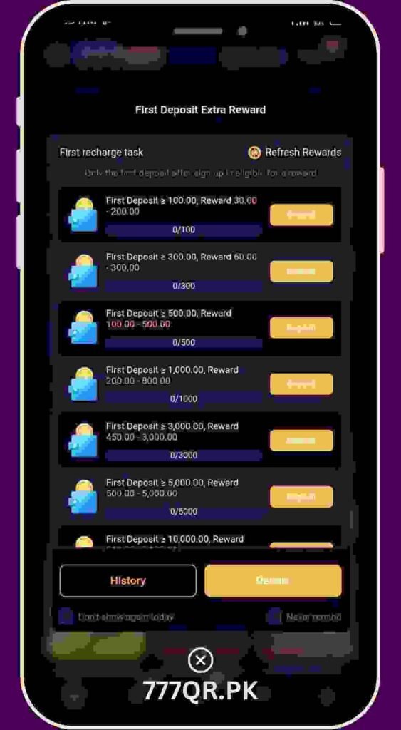 777QR Game Deposit Bonus