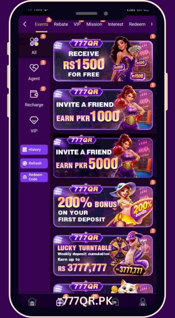 777QR Game Referral Earning