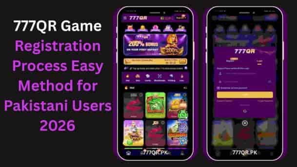 777QR Game Registration Process 