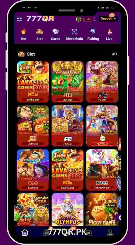 777QR App Slot Games